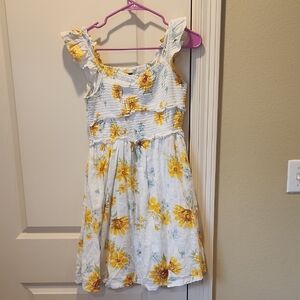 Old Navy Sunflower Print Dress